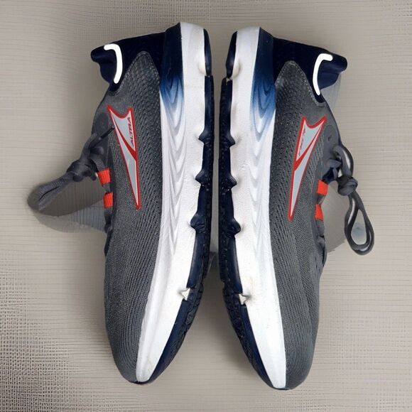 Altra Provision 7 Shoes Mens 10.5 Grey Blue Footshape Zero Drop Running Athletic - Picture 7 of 9
